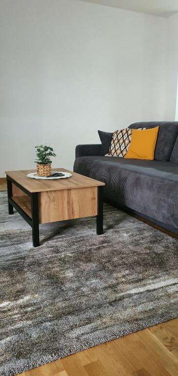 Posezení v ubytování JR Lux apartman