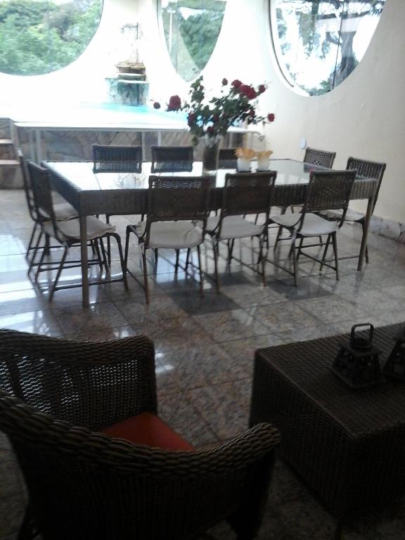 Posezení v ubytování Kzazendf Cama&Cafe Hospedagem Familiar