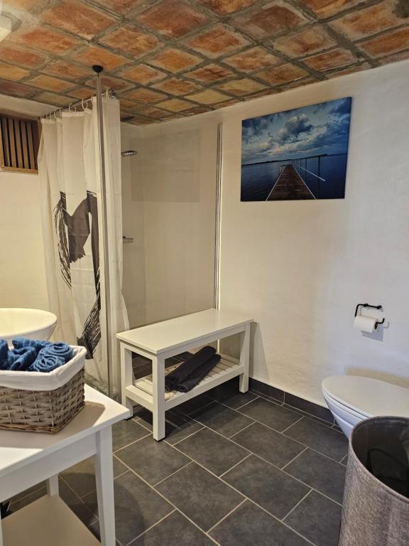 Postel nebo postele na pokoji v ubytování B&B Hygge Jegindø