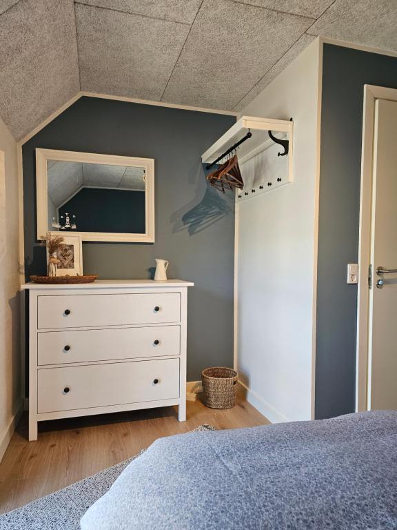 Postel nebo postele na pokoji v ubytování B&B Hygge Jegindø