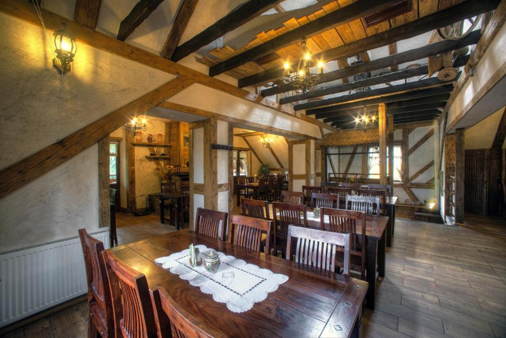 Restaurace v ubytování Dworek Sanocki