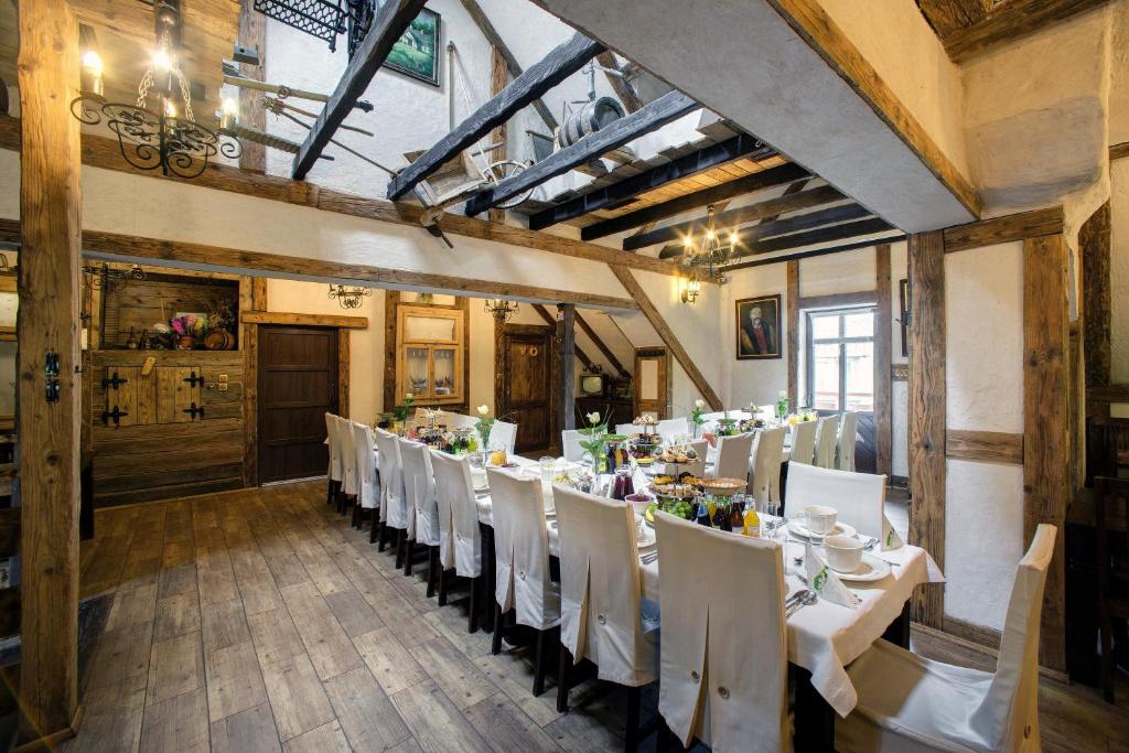 Restaurace v ubytování Dworek Sanocki