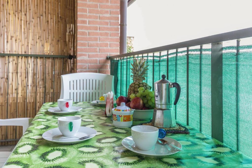 Príslušenstvo na prípravu kávy alebo čaju v ubytovaní La Collina- Garda Lake