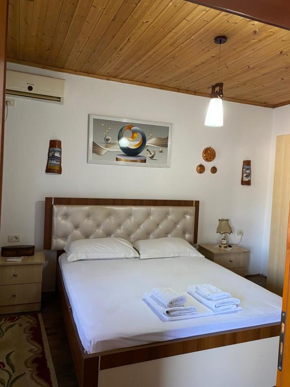 Cama o camas de una habitación en Aria Baci Guest House