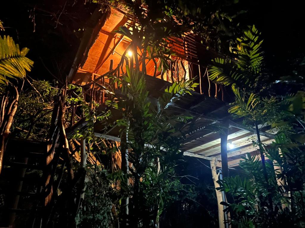 Zahrada ubytování Sigiriya Rock Gate Tree House
