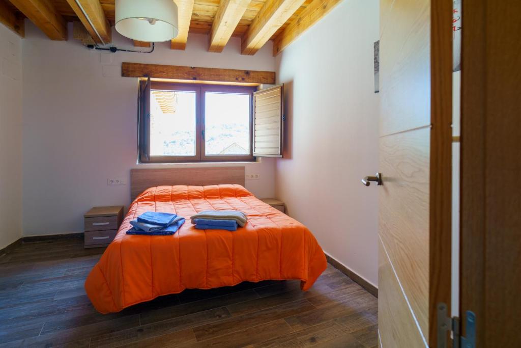 Postel nebo postele na pokoji v ubytování Casa Barambán