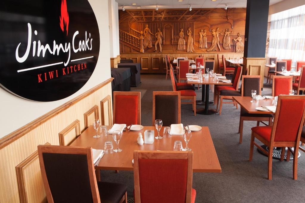 Restaurace v ubytování Kingsgate Hotel Dunedin