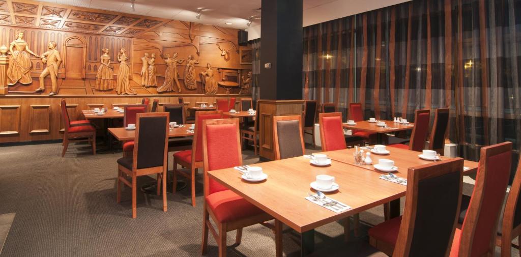 Restaurace v ubytování Kingsgate Hotel Dunedin
