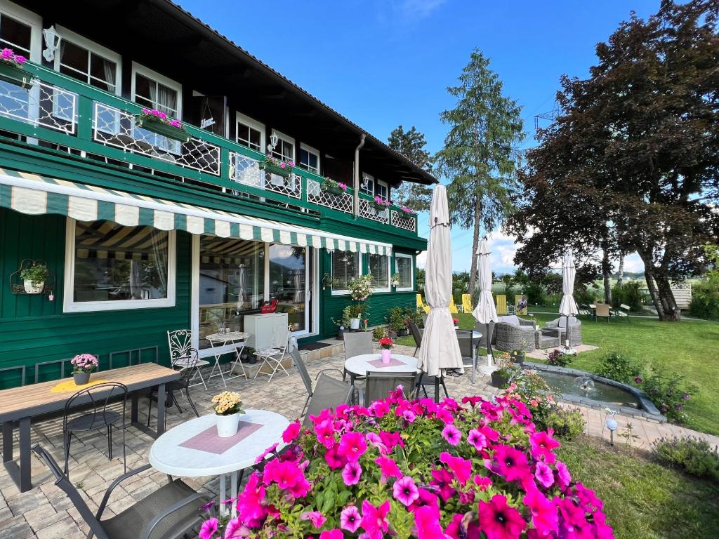 Zahrada ubytování Landhaus Klopein