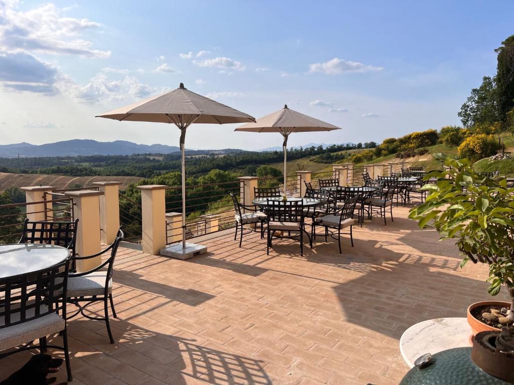 Nespecifikovaný výhled na hory nebo výhled na hory při pohledu z bed and breakfast