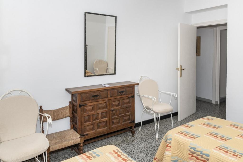 Postel nebo postele na pokoji v ubytování Estrella, 2º-10