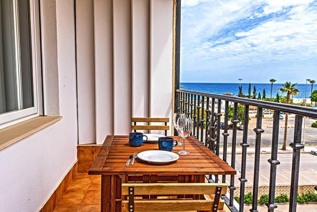 Balkón nebo terasa v ubytování Sea Apartment Torre del Mar