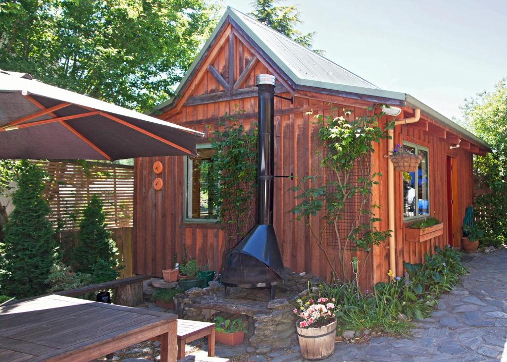 Zahrada ubytování Te Wanaka Lodge