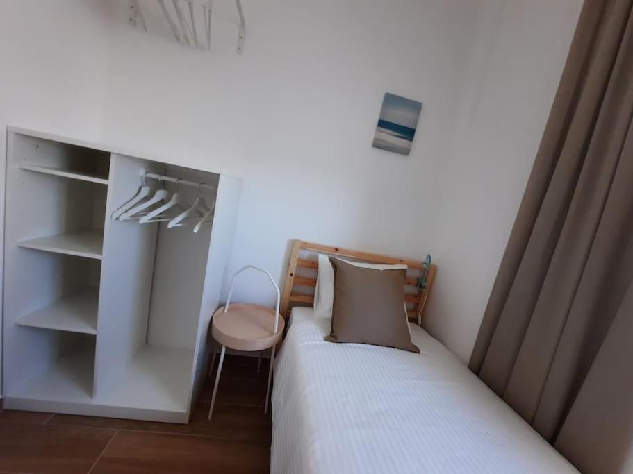 Postel nebo postele na pokoji v ubytování Apartman Eva