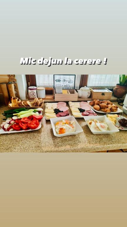Jídlo v penzionu nebo okolí