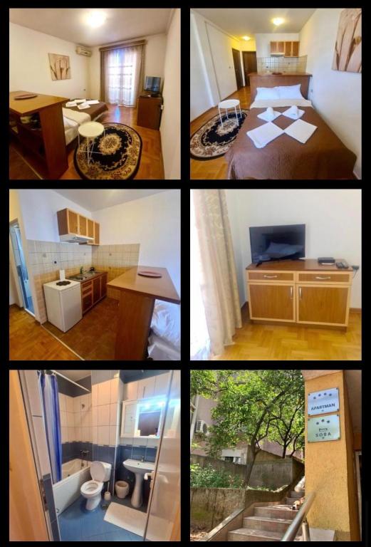Posezení v ubytování Apartments & Rooms Vuksanovic Ivana