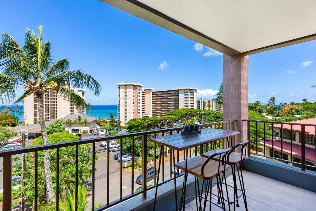 Μπαλκόνι ή βεράντα στο Kahana Manor 501