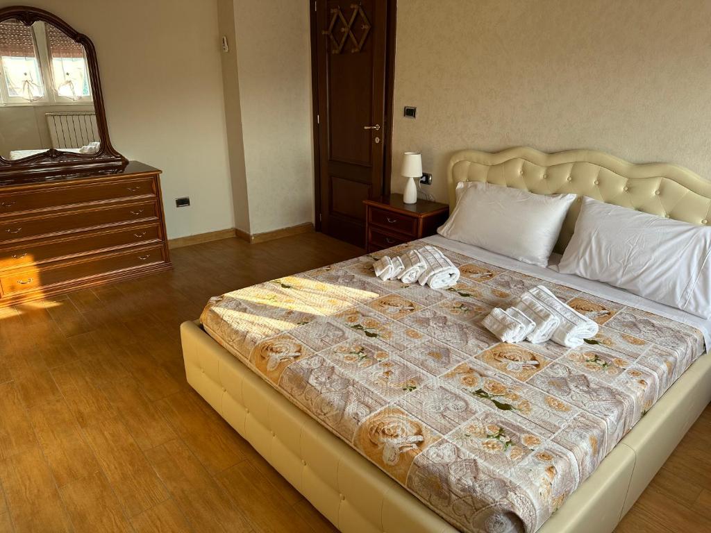 Krevet ili kreveti u jedinici u okviru objekta Mida Appartamento