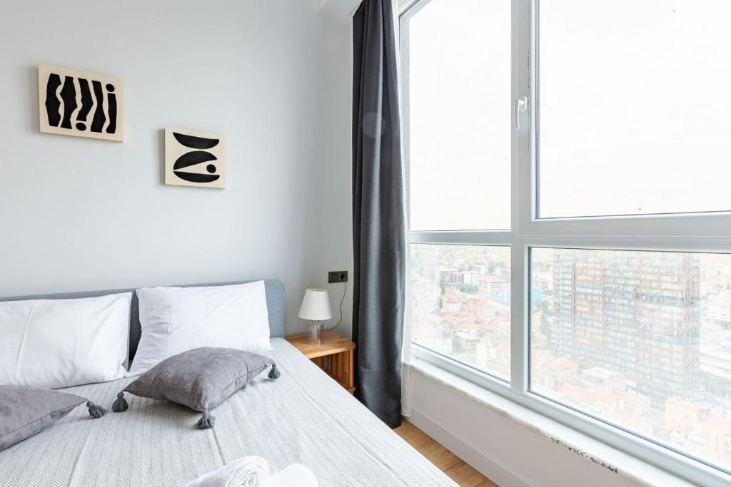Kép Modern Apartment with Fantastic City View in Kadikoy szállásáról Isztambulban a galériában
