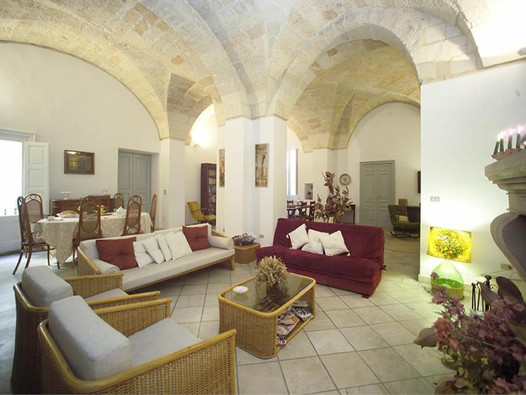 Posezení v ubytování B&b l'Orangerie D'epoque