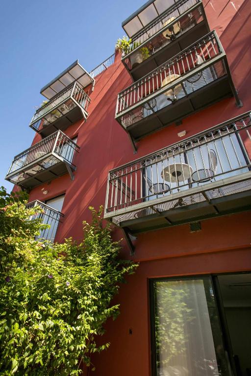 Balkón nebo terasa v ubytování Las Lomas Casa Hotel