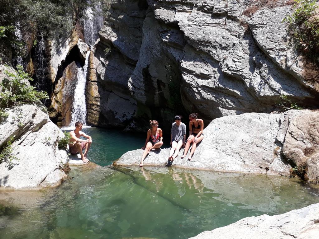 Příroda nedaleko hostelu