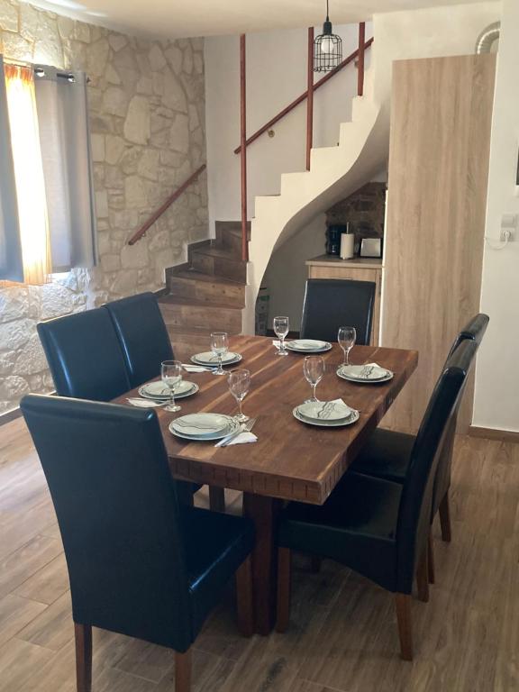 Posezení v ubytování ANEMOS residence