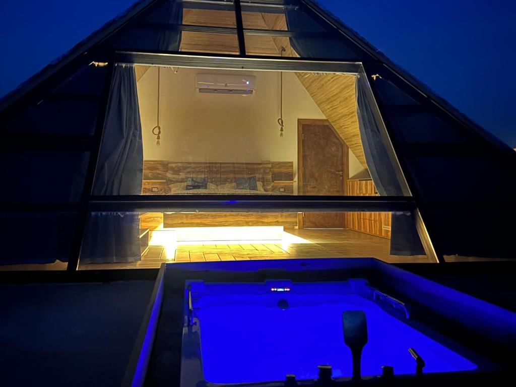 Bazén v ubytování Deadsea OCTAGON nebo v jeho okolí