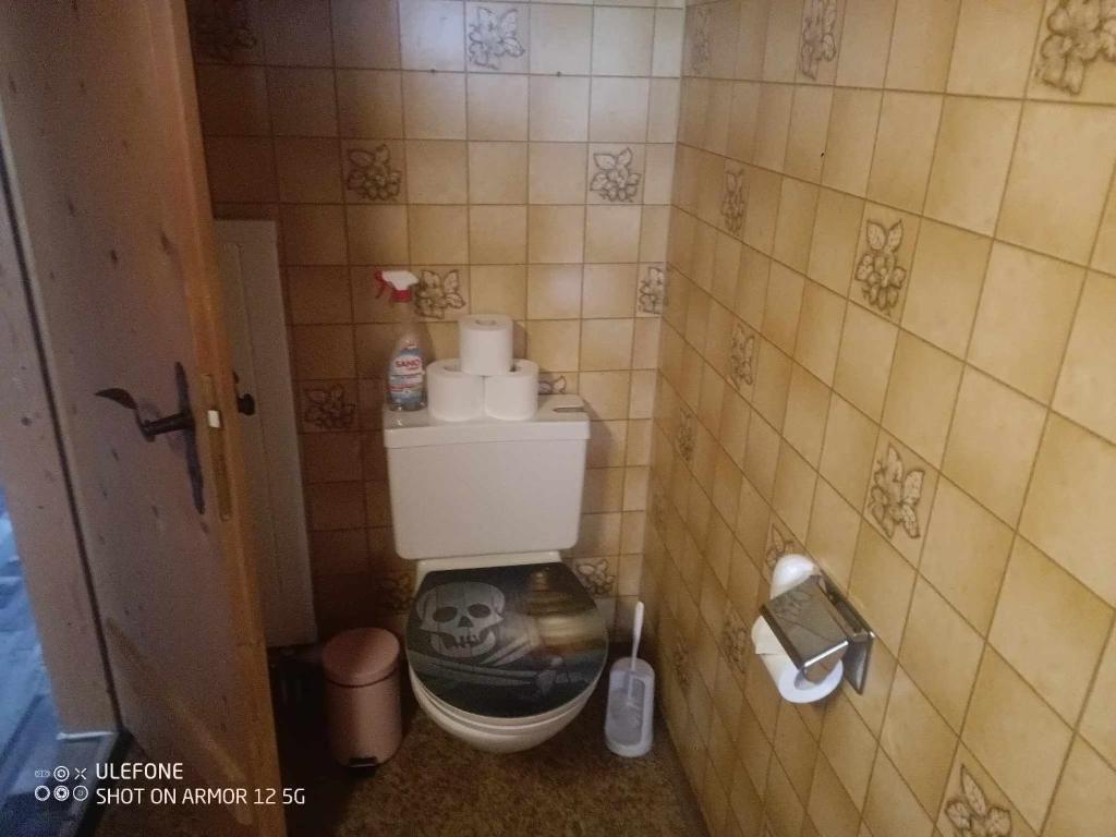 Koupelna v ubytování Haldi Apartment