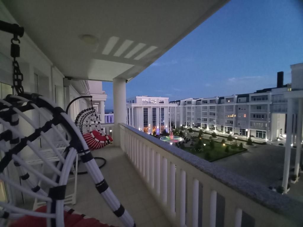 Balkón nebo terasa v ubytování Velipoja Grand Europa Resort - appartement luxe privé