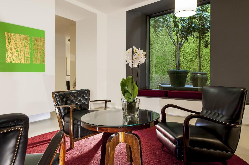 Posezení v ubytování Hotel Nord Nuova Roma