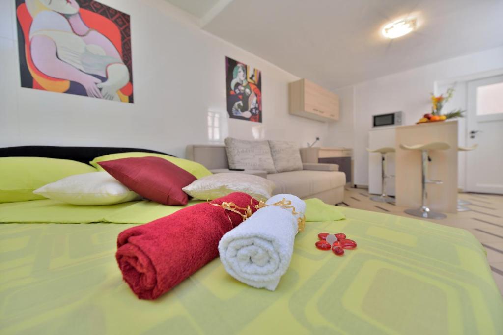 Kuchnia lub aneks kuchenny w obiekcie Apartments Carpe Diem