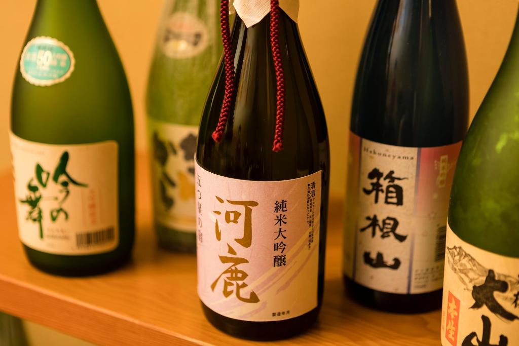 Nápoje v ubytování Hakone Yumoto Onsen Hotel Kajikaso
