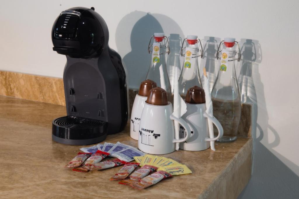 Nápoje v ubytování Hotel Alux