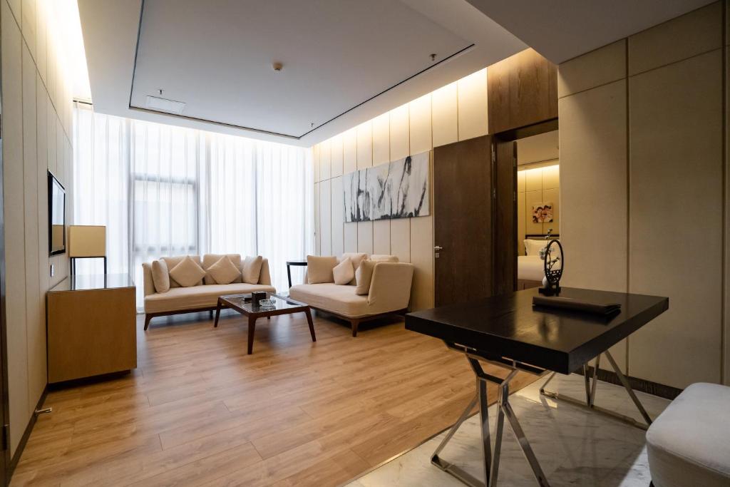 Posezení v ubytování Zhuhai Palm Spring Hotel