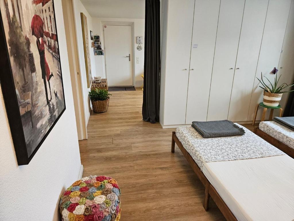 Postel nebo postele na pokoji v ubytování Casa Fery