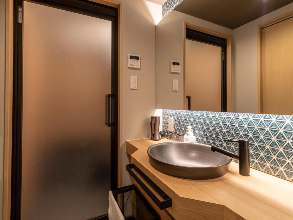 Koupelna v ubytování Tabist kiki HOTEL KYOTO Gojo Karasuma