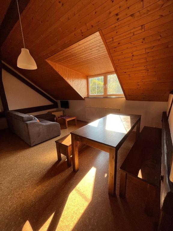 Posezení v ubytování Apartments Cederika