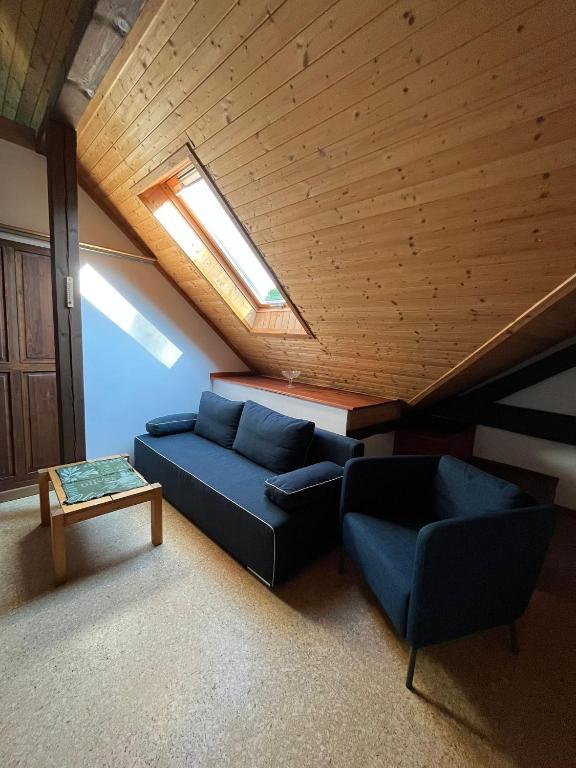 Posezení v ubytování Apartments Cederika