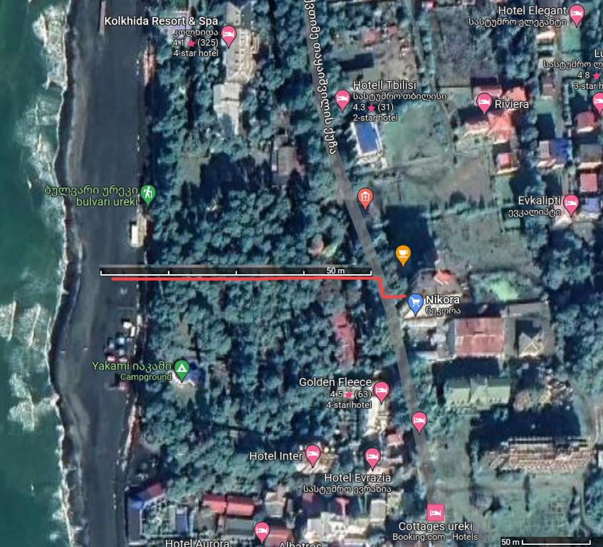Příroda nedaleko apartmánu