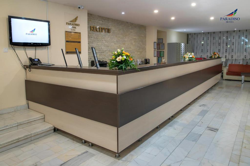 Vstupní hala nebo recepce v ubytování Hotel Paradiso