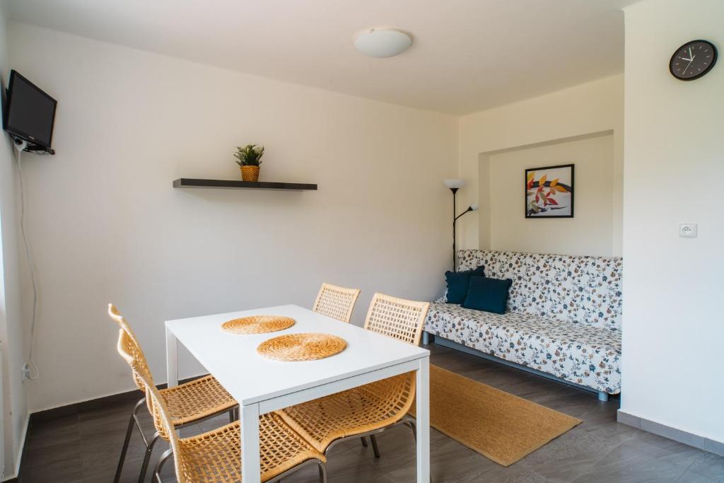 Posezení v ubytování Apartmány Špička - Stříbrnice u sjezdovky