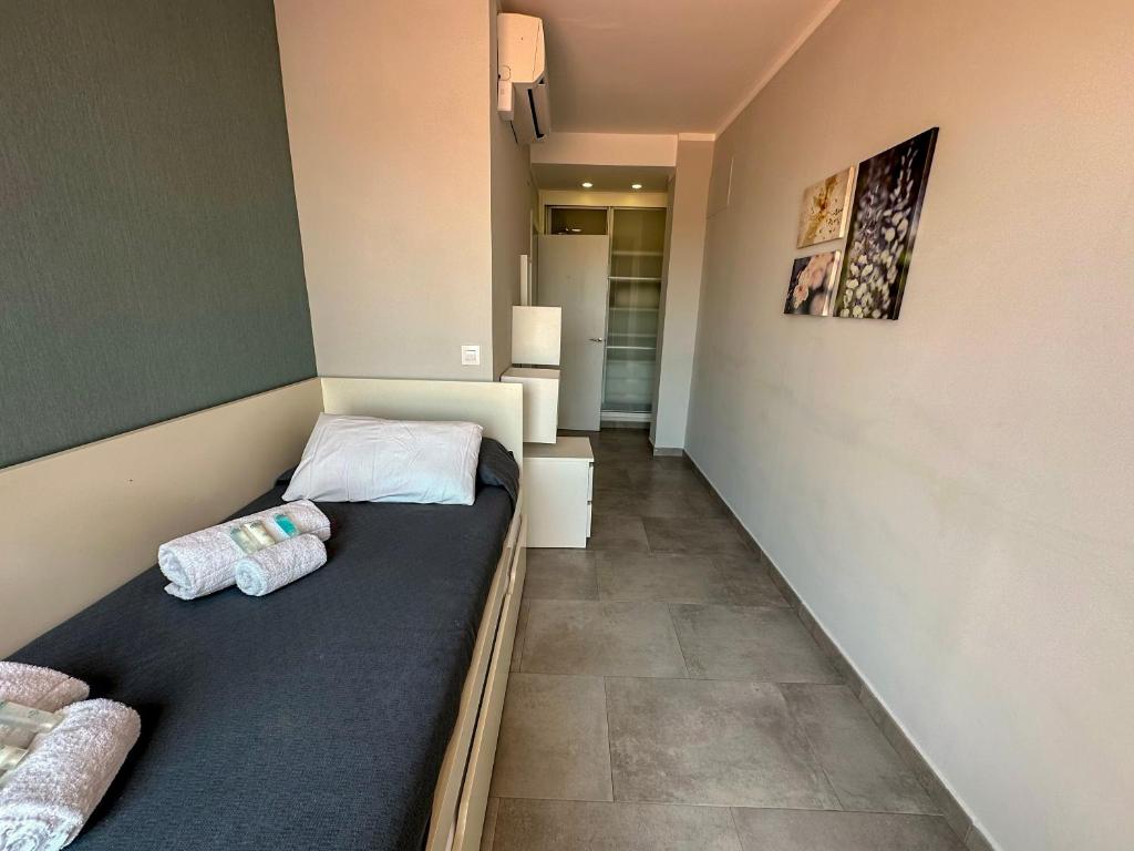 Postel nebo postele na pokoji v ubytování El Coso