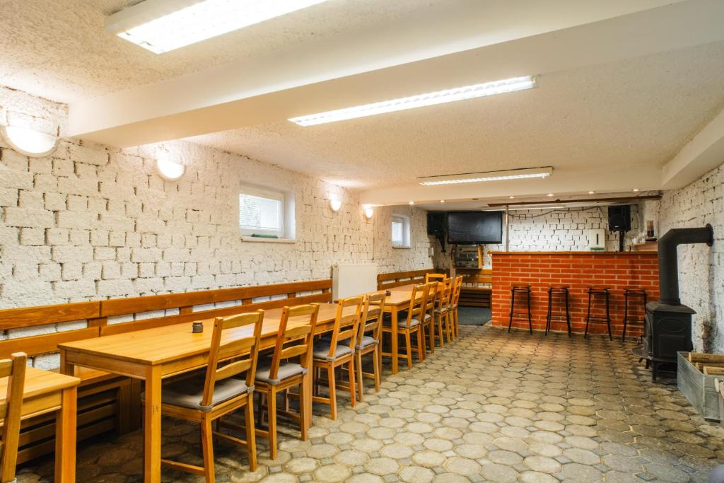 Restaurace v ubytování Apartmány Špička - Stříbrnice u sjezdovky