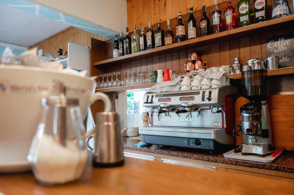 Kuchyň nebo kuchyňský kout v ubytování Glamping at Elba