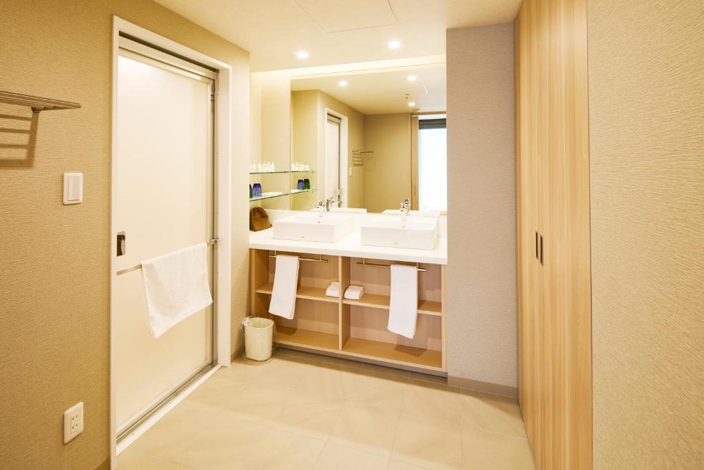 Koupelna v ubytování Hotel Intergate Hiroshima