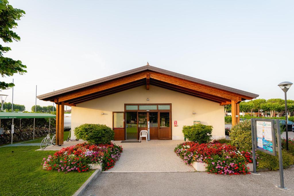 Zahrada ubytování Glamping Lake Garda
