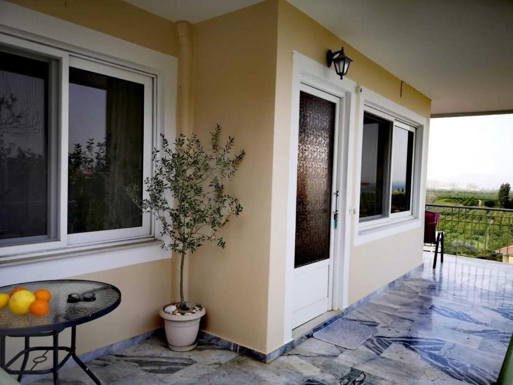 Balkón nebo terasa v ubytování Apartments Jasu