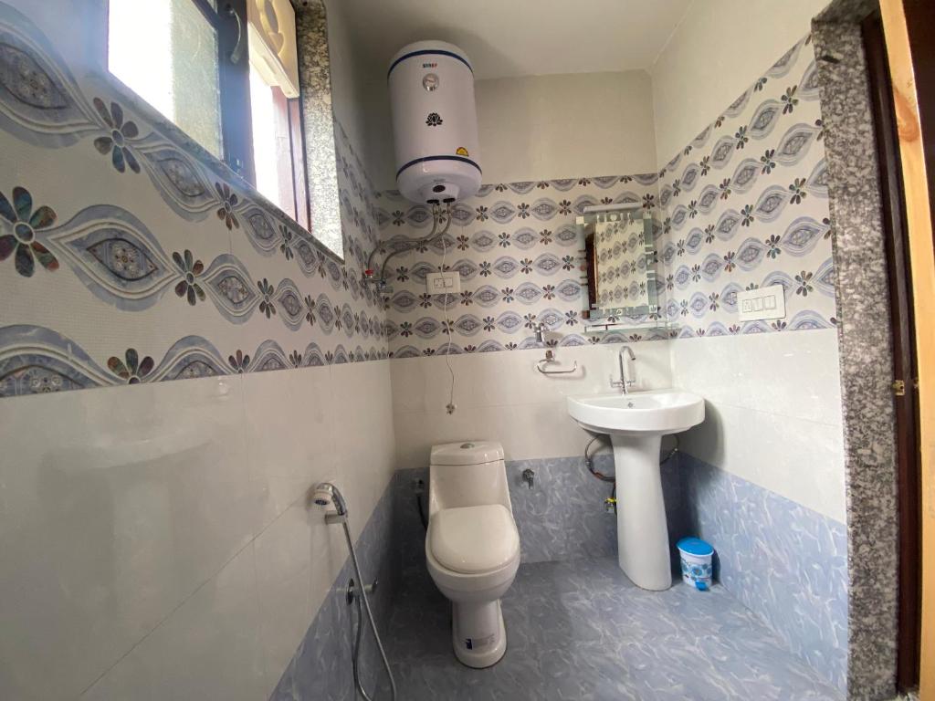 Koupelna v ubytování Penthouse Villa