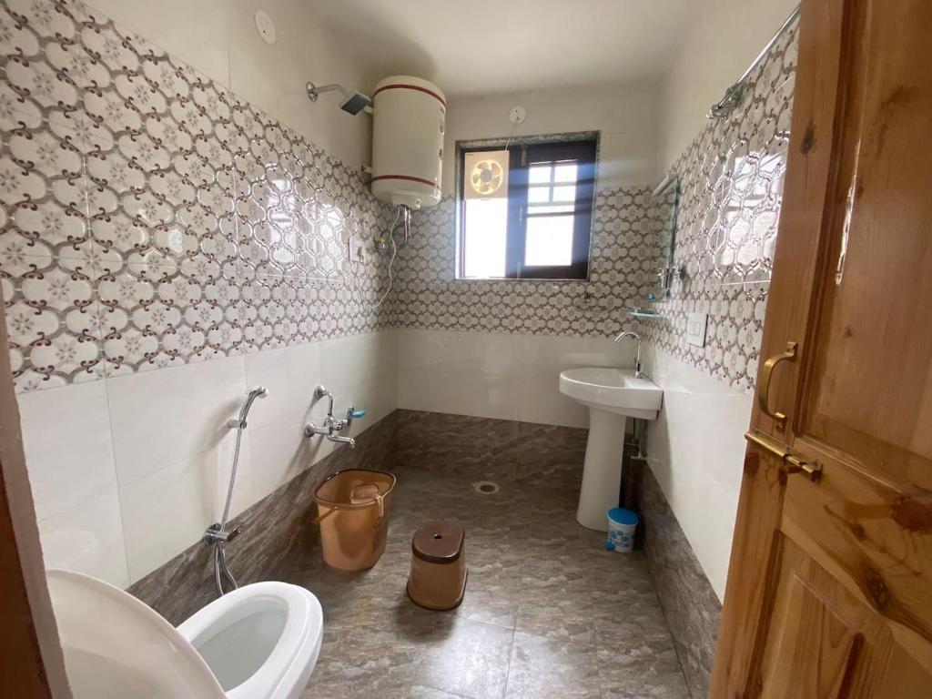 Koupelna v ubytování Penthouse Villa